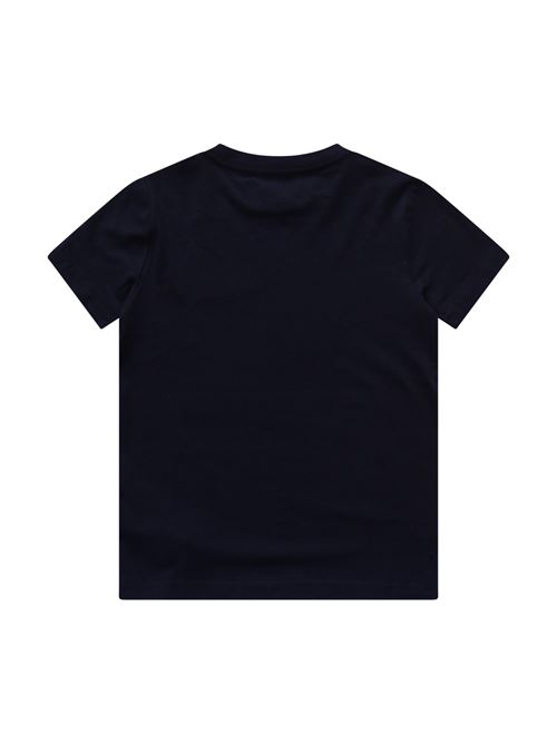 T-shirt blu con logo RALPH LAUREN | 321906836001BLU#